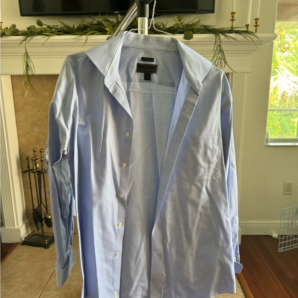Jos. A. Bank Blue Dress Shirt Classic Style